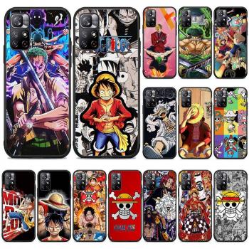Funda negra One Piece para Xiaomi Redmi 10C