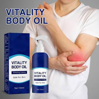 Aceite Corporal Refrescante y Aroma Agradable Lelinker