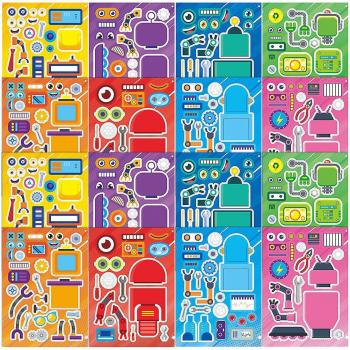 Stickers de Puzzle Robot