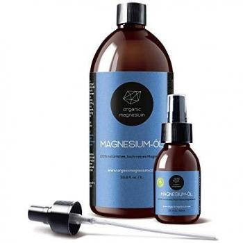 Olio Spray di Magnesio 100% Naturale 1000 ML + 100 ML