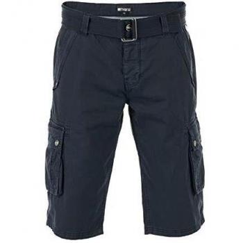 Riverso Herren Cargo Shorts Anton mit Gürtel