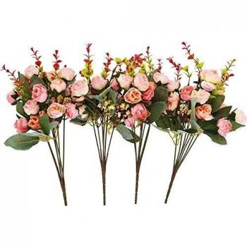 Hexint 21 Heads Artificial Rose Bouquet