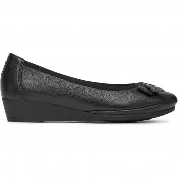 Schwarze Go Soft Ballerinas WI23‑SALMA‑06 – weiche Tanzschuhe für Frauen