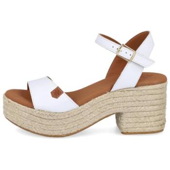 Arale Piel Popá Sandal Branco com Tacon
