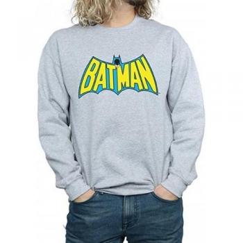 Batman Herren-Shirt Retro XXL weißes Sweatshirt