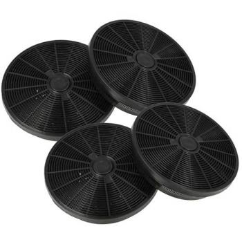 Whirlpool 4 Piece Activated Carbon Filter Set for Extractor Hood (484000008780)