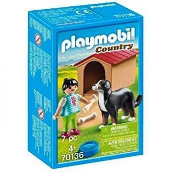Perro Playmobil con casita