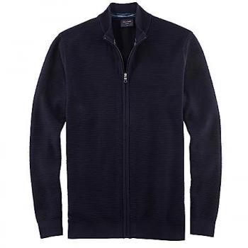 OLYMP Level Five Strickjacke mit Stehkragen, Größe M