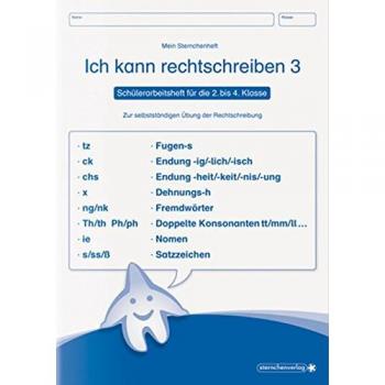 Langhans, Katrin: Ich kann rechtschreiben 3   Mein Sternchenheft für