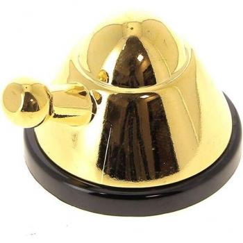 Bouton Sauter 3h doré et noir 76x6833