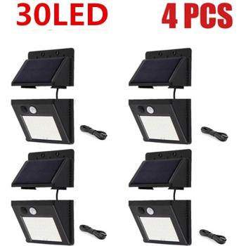 Solar-Powered Motion Sensor Garden Spotlight