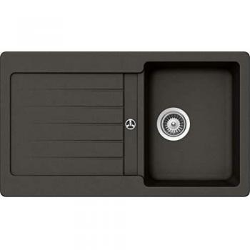 SCHOCK Granitspüle D-100 86 x 50 cm Asphalt