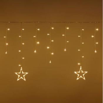 Ice Light Stelle 150 LED 400x80cm bianco caldo