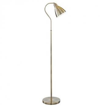 Netlighting Antique Brass Adjustable Floor Lamp