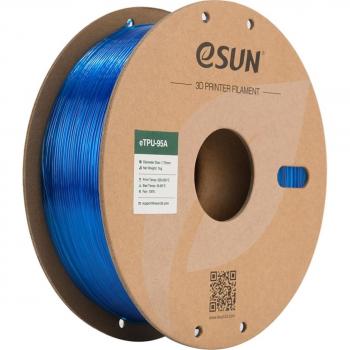 ESUN eTPU-95A 1,75mm TPU Filament in Transparent Blue