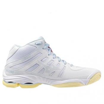 Wave Voltage 2 Mid Donna Mizuno – White / Coral / Banana
