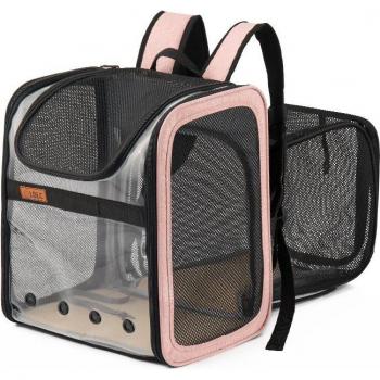 Outdoor Travel Cat Carrier Backpack with Expandable Space