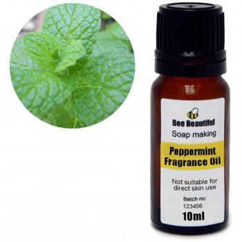 10ml Peppermint Essential Oil for Soap Making by Bee Beautiful