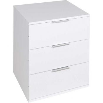 Cassettiera Bianco Design 3C – Mobiletto Giordanoshop