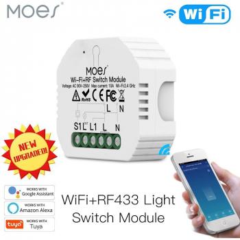 Switch 433MHz Inteligente Dual Vía