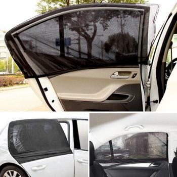 Protector UV para Ventanas de Coche con Malla Anti-Mosquito