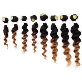 Golden Beauty 8pcs Loose Wave Hair Extensions
