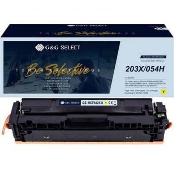 G&G Toner Giallo Compatibile per HP 203X 054H
