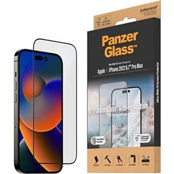 PanzerGlass Anti-Reflective Screen Protector for iPhone 14 Pro Max with EasyAligner