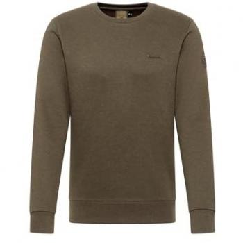 Ragwear Inddie Core Sweatshirt für Herren, klassischer Stil in Oliv, Größe L