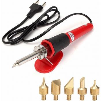 Wood Burning Craft Set 71pcs – Engraving Pen & Embossing Kit