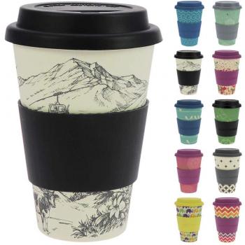 EBos Fortuna caffè-a-Go Tazze di bambù | Tazze di caffè, Tazze di Bevanda | degradabili nell'ambiente