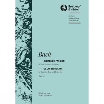 BACH
Passion Selon Saint-Jean