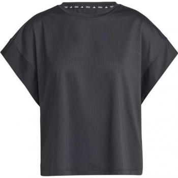 Camiseta corta adidas Studio negra mujer XS