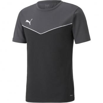 Maillot PUMA Indrise Polyester Manches Courtes Noir-Gris