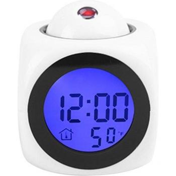 QMJHVX LCD Time Projection Clock