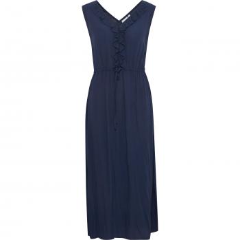 Vestido Ichi Marrakech Longo Dorado