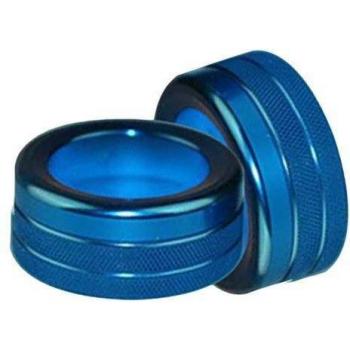 Accessoires de Décoration en Aluminium pour Boutons de Voiture (2 pièces)