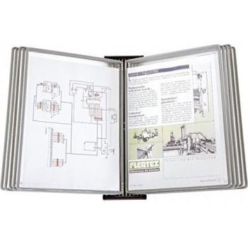 Tarifold Wandsichttafelsystem BLACKLINE METALLISCH, DIN A4