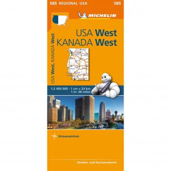 Michelin USA West, Kanada West: Straßen