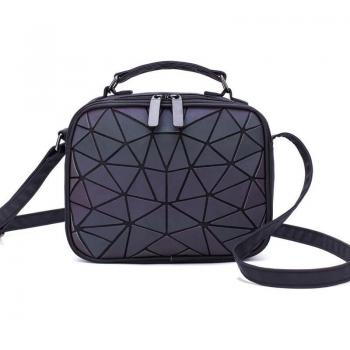 3 Pcs Women's Holographic Shoulder Bag Set