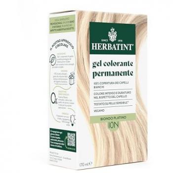 Herbatint Gel Colorante Permanente per Capelli 10N Biondo Platino