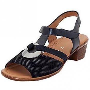 ARA Damen Sandaletten Lugano 12‑35715‑14 Blau – Größe 40