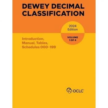 Dewey Decimal Classification 2024 (Introduction Manual Tables Schedules 000-199) (Volume 1 of 4)