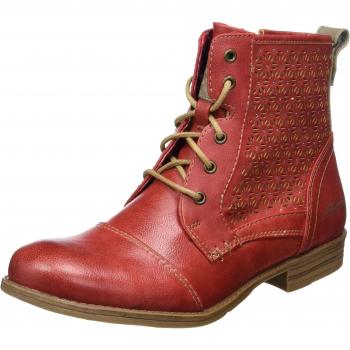Mustang Combat Stiefel für Damen 1157‑543‑5 – Rot, Größe 38