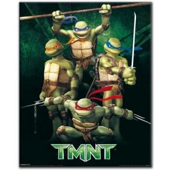 Artopweb EC20524 : Tortues Ninja en bois à plusieurs couleurs