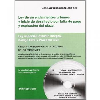 Ley De Arrendamientos Urbanos Y Juicio (Cd-Rom) De Desahucio Por Falta De Pago