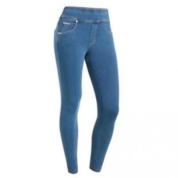 N.O.W. Freddy Pantaloni in denim blu scuro per donna Medium