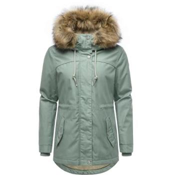 Ragwear Damenjacke Tawny Short YOUMODO mit Kunstfell