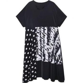 Día de Sol Vestido Talla XL Estampado Mosaico