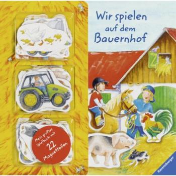 Kyrima Trapp Wir Spielen Auf Dem Bauernhof: Magnet-Spielbuch